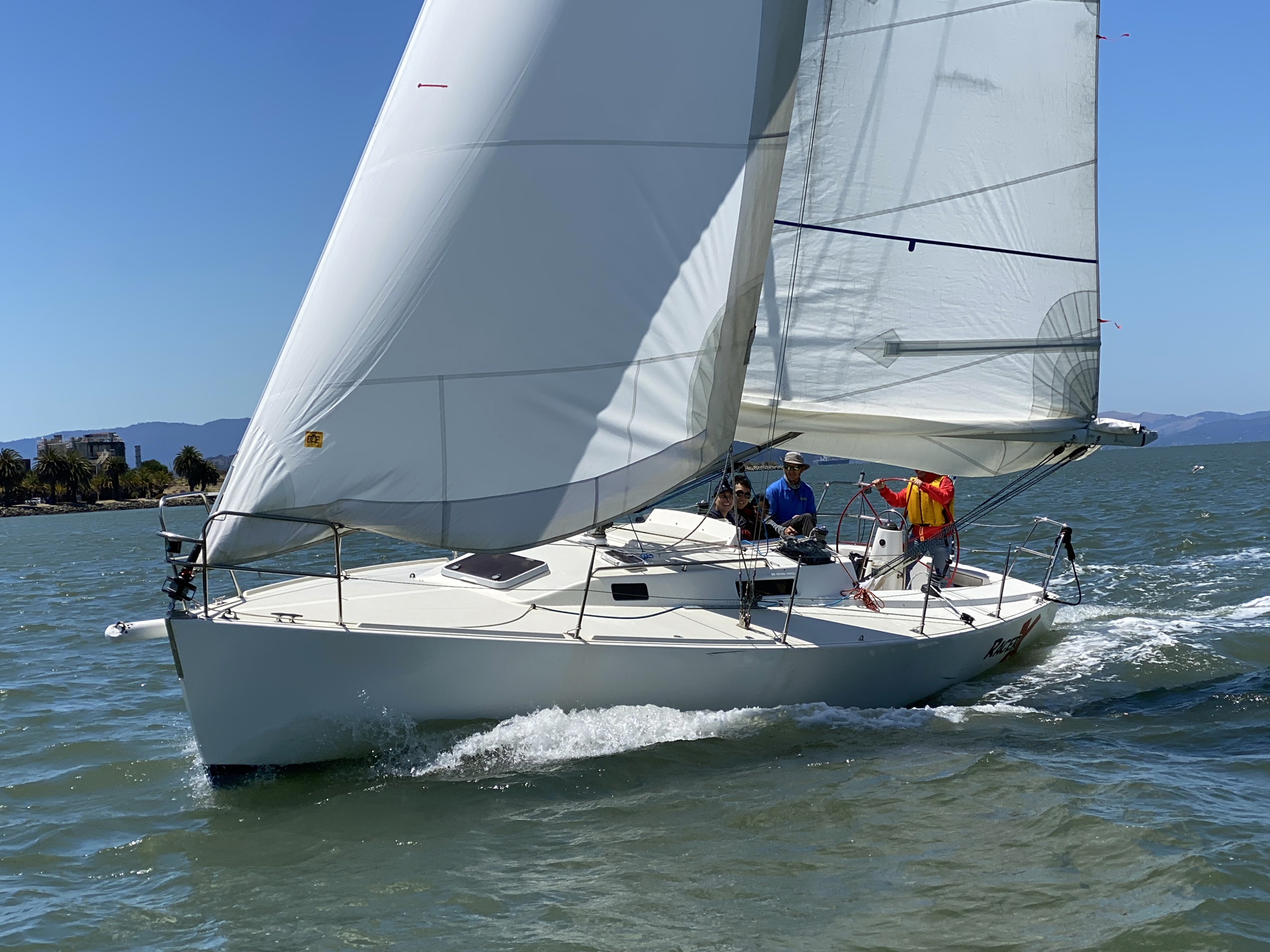 Sailing Club San Francisco Spinnaker Sailing